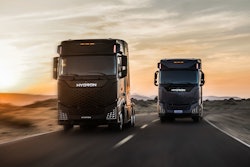 Hydron autonomous fuel cell trucks TuSimple