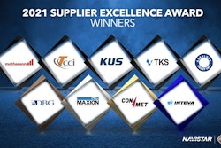 Navistar's 2021 Supplier Excellence Award winners