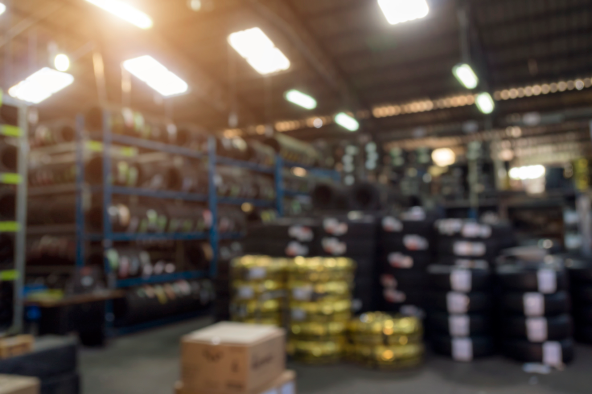 Image of a parts warehouse