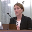Robin Hutcheson at a Senate hearing
