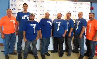 HDA Truck Pride's participants at the Maryland technician contest in June