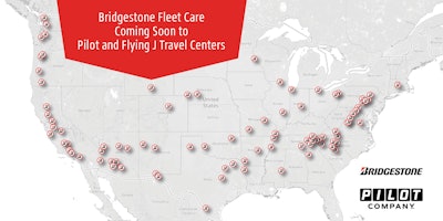 Bridgestone Fleet Care at Pilot and Flying J Location