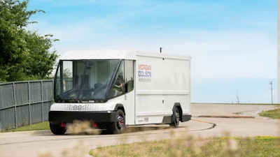 The new Class 5 walk-in van from Morgan Olson, EAVX