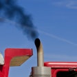 Emissions from a Class 8 tractor