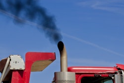 Emissions from a Class 8 tractor