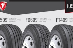 Firestone's three new classic long-haul tires