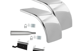 Hogebuilt half tandem fender install kit