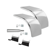 Hogebuilt half tandem fender install kit