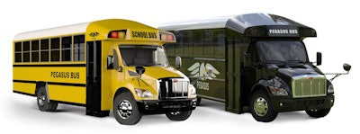 Pegasus Peterbilt School Bus and Shuttle Bus