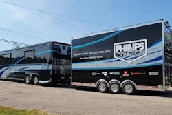 Phillips Connect's technology trailer from the outside