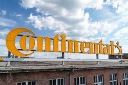 Continental logo on corporate building