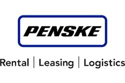 Penske logo for trucking businesses