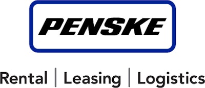 Penske logo for trucking businesses