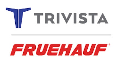 Trivista and Truehauf combined logos