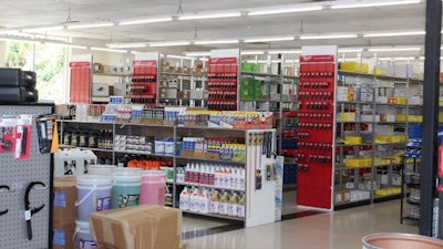 First Call Truck Parts interior photo of new location.
