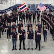 Thai-trailer maker Panus associates in their manufacturing plant