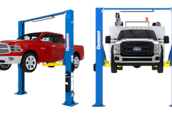 Danmar's two new heavy-duty vehicle lifts