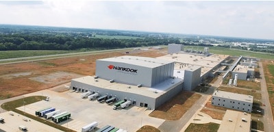 Hankook tire plant in Tennessee.