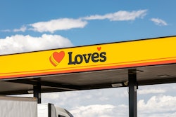 Love's Travel Stop sign