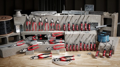 Milwaukee Tool has introduced cutting and long nose pliers as well as a series of screwdrivers.