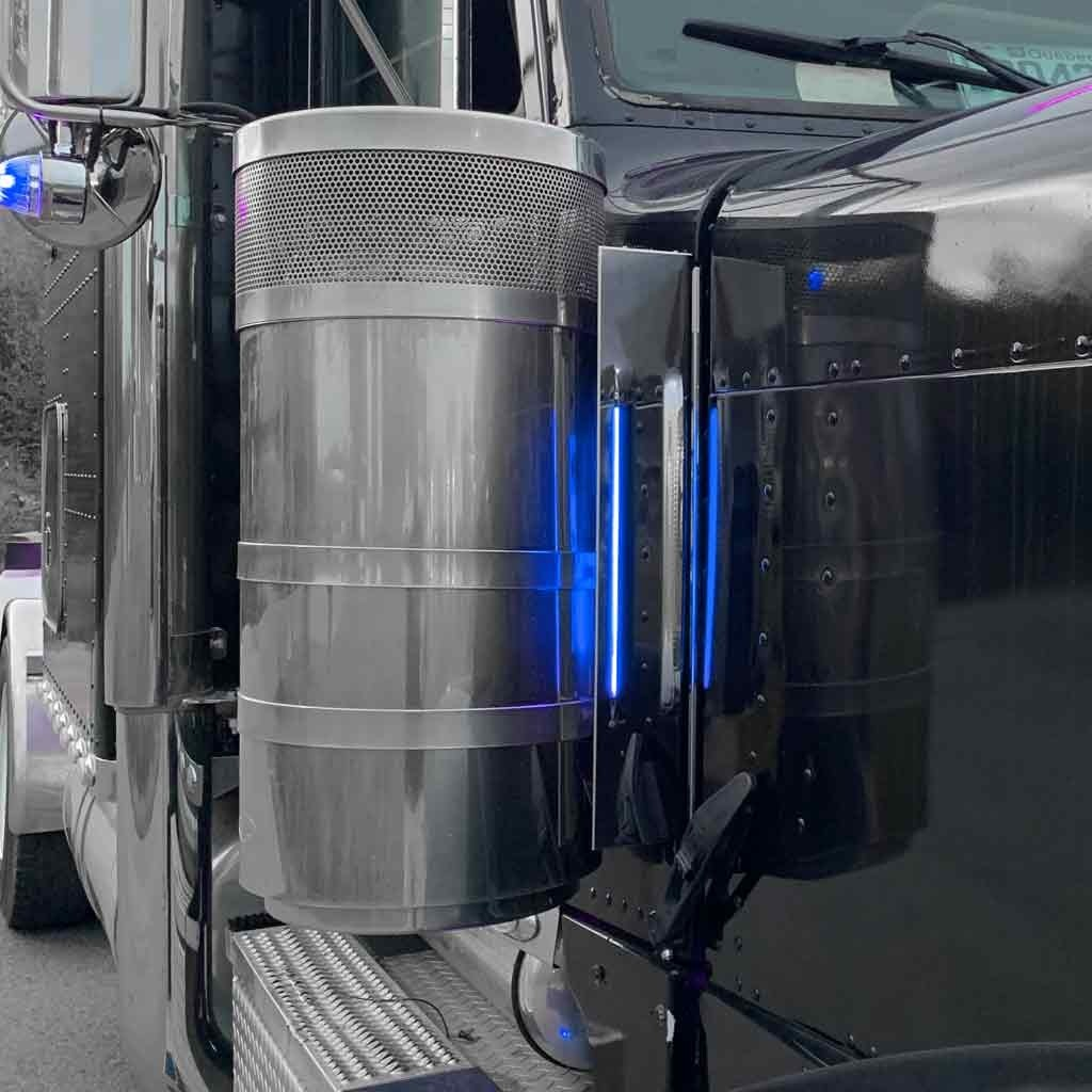Trux Peterbilt air cleaner lights