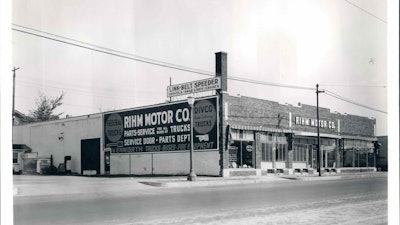 Original Rihm Motor Company building
