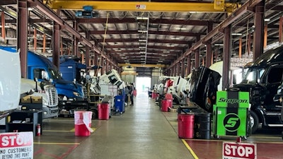 Doggett Freightliner service shop