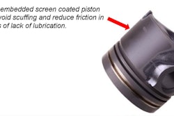 AFA Industries' graphite-coated, one-piece steel piston.