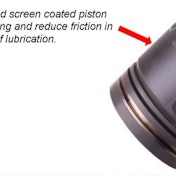 AFA Industries' graphite-coated, one-piece steel piston.