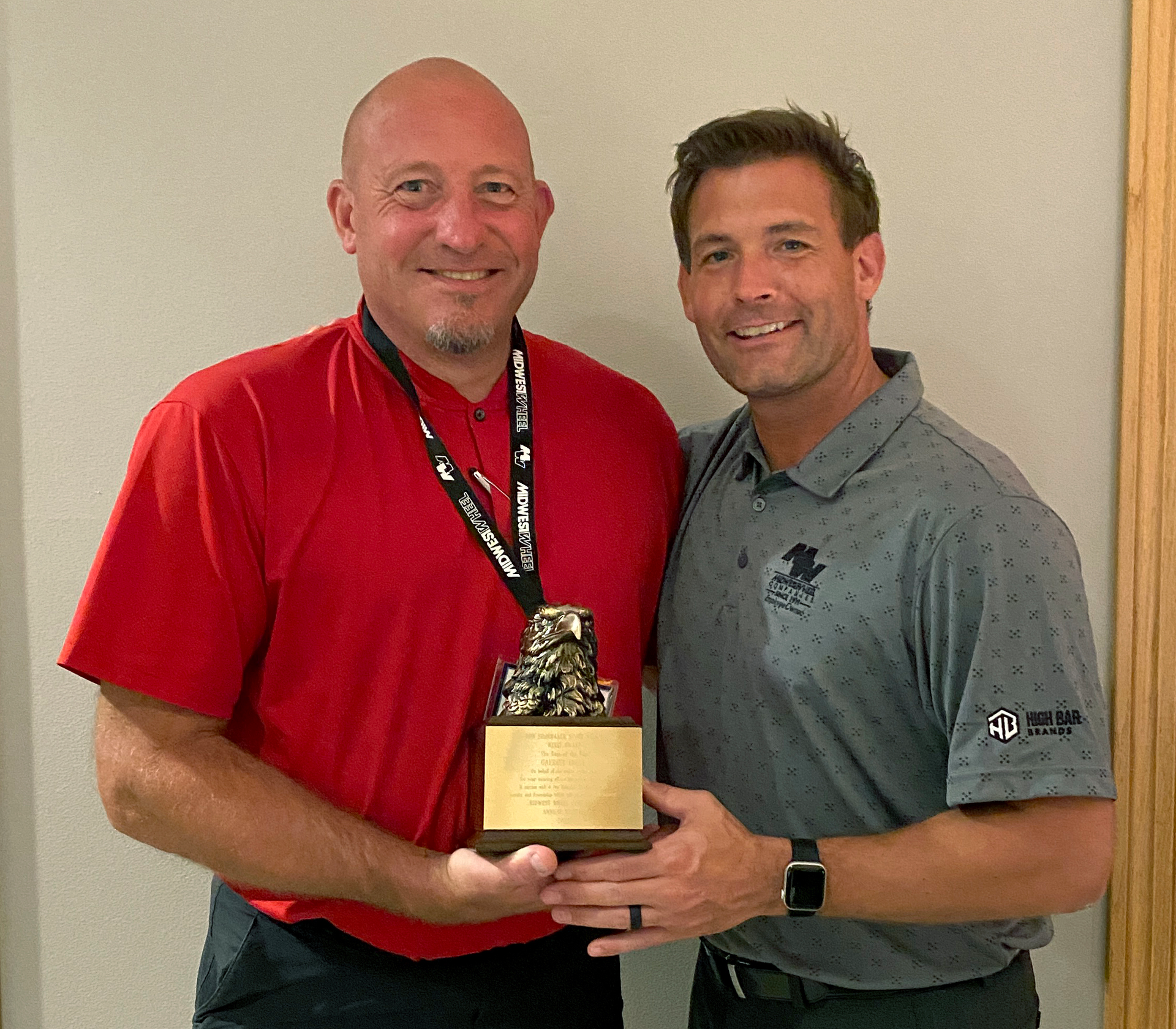 Garrett Engle wins Midwest Wheel sales award