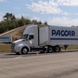 The electric Kenworth T680E shown here at the Paccar Technical Center in Mount Verrnon, Wash. will be different from the T680E used next year in a 1 megawatt wireless charging demo. 'We needed to select a specific battery cell chemistry in order to handle the higher charging rate and minimize the cell degradation,' said Ryan Reed, Kenworth director of research and development. 'We expect batteries to continue to improve rapidly to better handle these high charge rates and survive the life of the vehicle.'