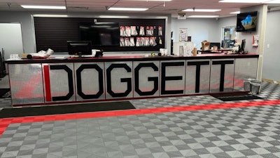 Doggett Freightliner store counter