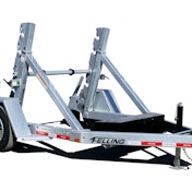 Felling Trailers new cable reel trailer
