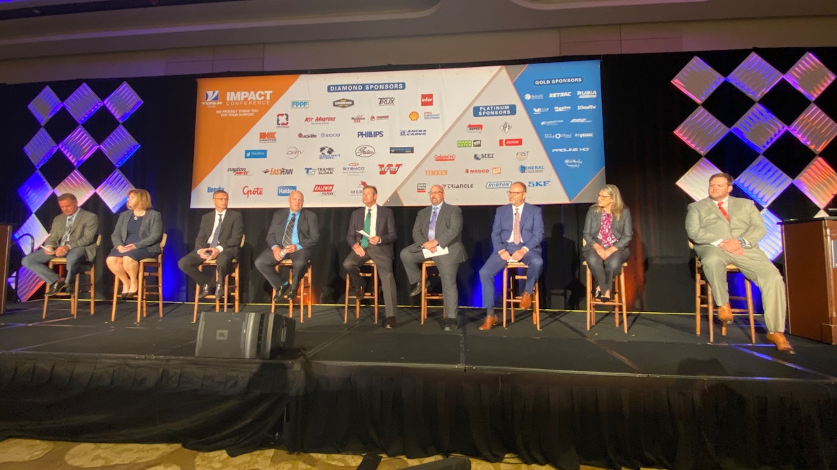 VIPAR Heavy Duty Leaders address group focus during IMPACT Conference