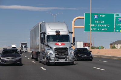 Torc Robotics Daimler Freightliner self-driving