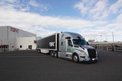 Torc Daimler self driving Freightliner