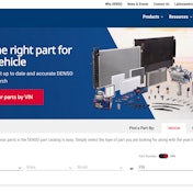 Denso's new website