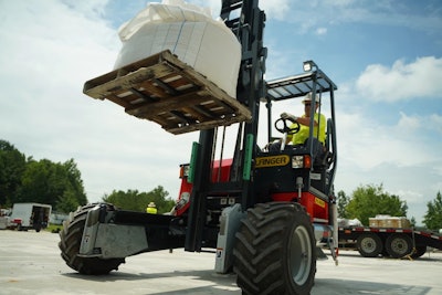 A new FHS Series forklift from Palfinger