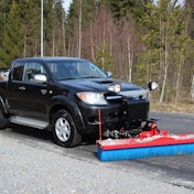 Hilltip SweepAway push broom