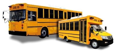 Green Power school buses