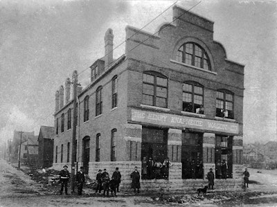 A view of Knapheide's facility in 1895.