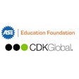 Logos of the ASE Education Foundation and CDK Global