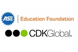 Logos of the ASE Education Foundation and CDK Global