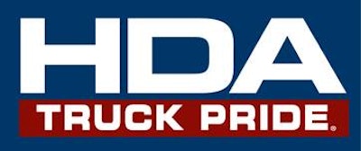 The HDA Truck Pride logo