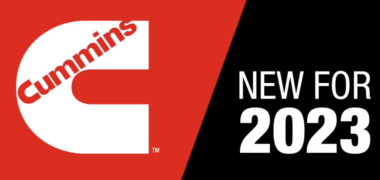 Cummins New for 2023 graphic