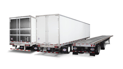 Utility Trailer full product line with reefer, flatbed and dry van trailer