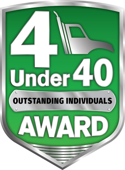 GenNext 4 Under 40 Award logo