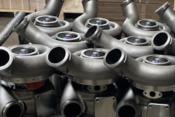 Turbo Solutions turbochargers on a pallet