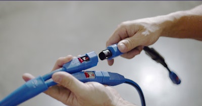 Grote 4SEE wiring harness in use