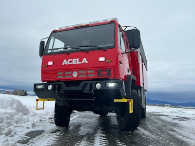 Acela Truck Company's Monterra extreme weather truck